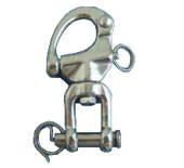 AISI 316 Swivel Jaw Snap Shackles 22mm